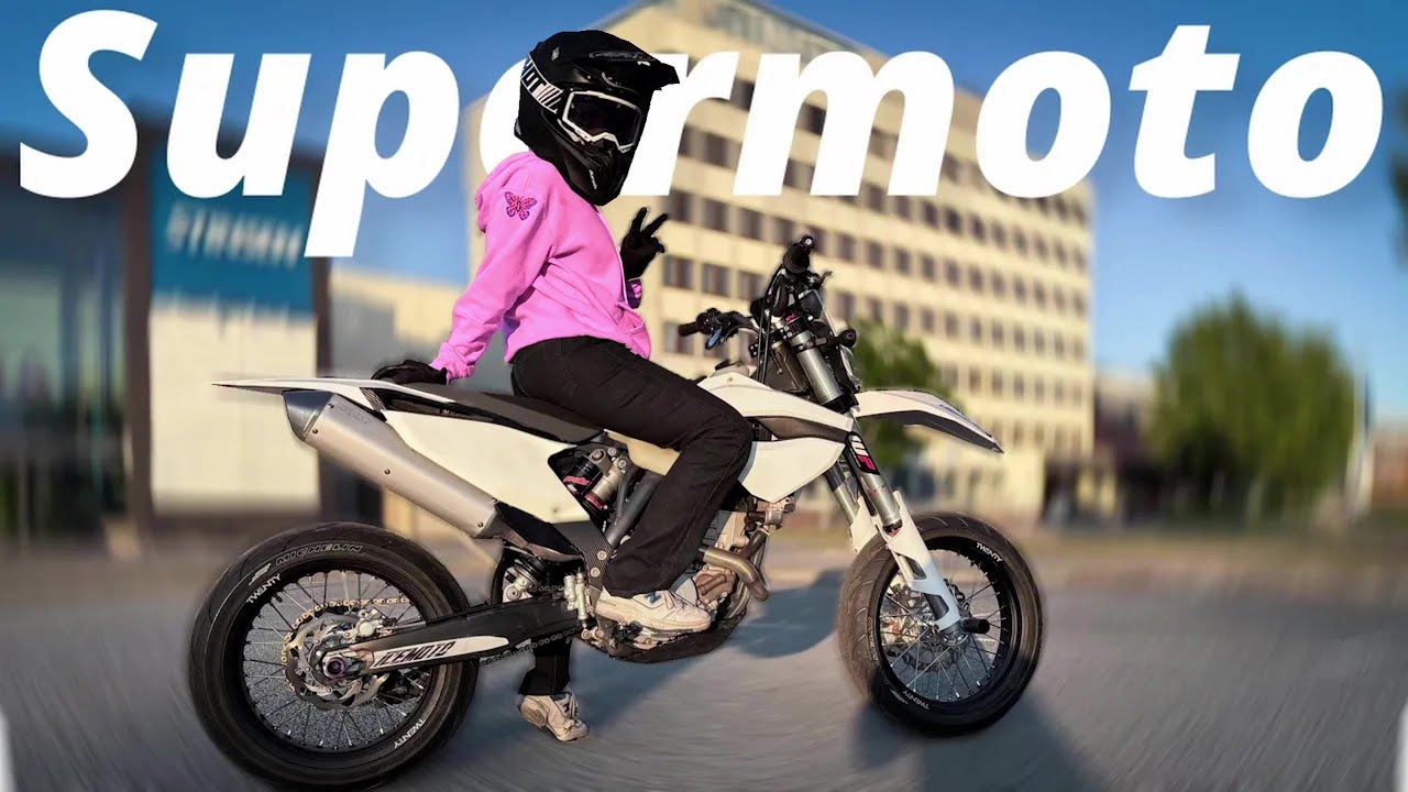 I BUILT a SUPERMOTO for my GIRLFRIEND