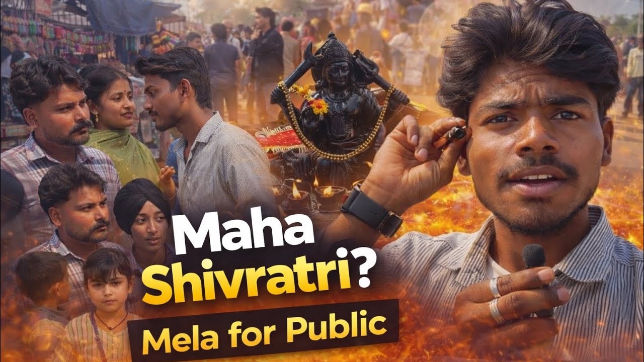 🙏 महा शिवरात्रि मेला में  ये क़्या हों गया😱 