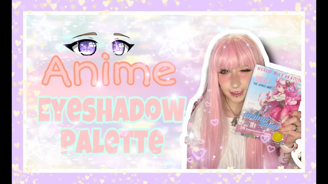 GRWM | Rude Cosmetics Manga Anime Palette First Impressions! | cokeandredrum