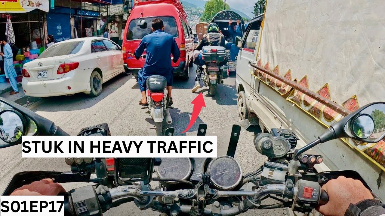 “Last Day of My Tour | Mansehra to Sialkot Journey | Heavy Traffic in Abbottabad!” S01EP17