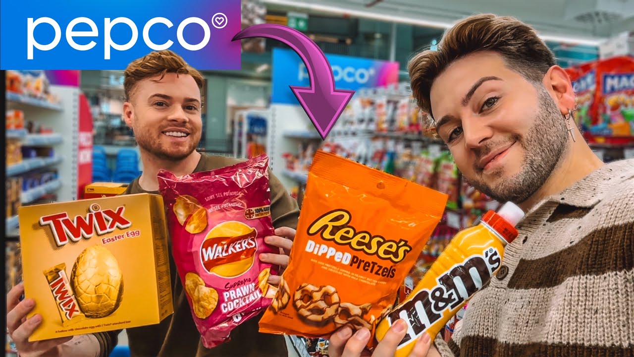 PROVÁMOS COMIDA DA LOJA PEPCO *o que há de diferente?!* 👀