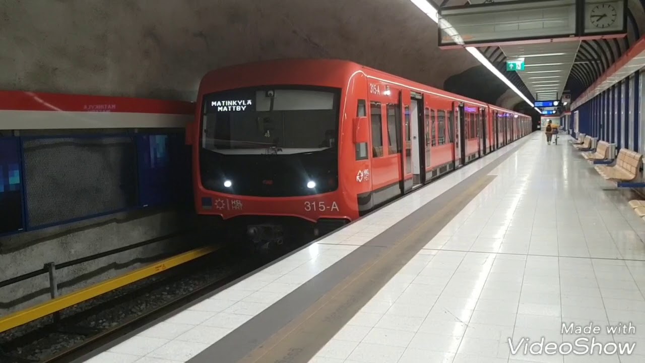 Metroja Helsingissä 24.10.2019 ja 15.11.2019