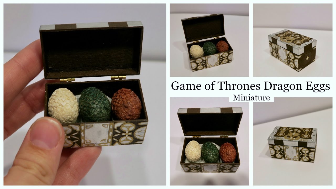 Miniature Game of Thrones Dragon Eggs Tutorial