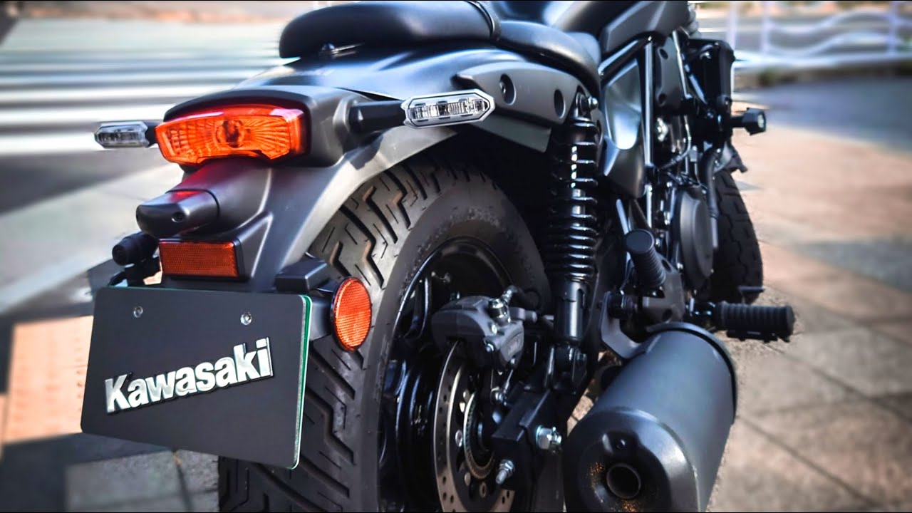 Официальное видео Kawasaki Eliminator 2024 года, мотоцикл Kawasaki Cruiser, Kawasaki Eliminator 450