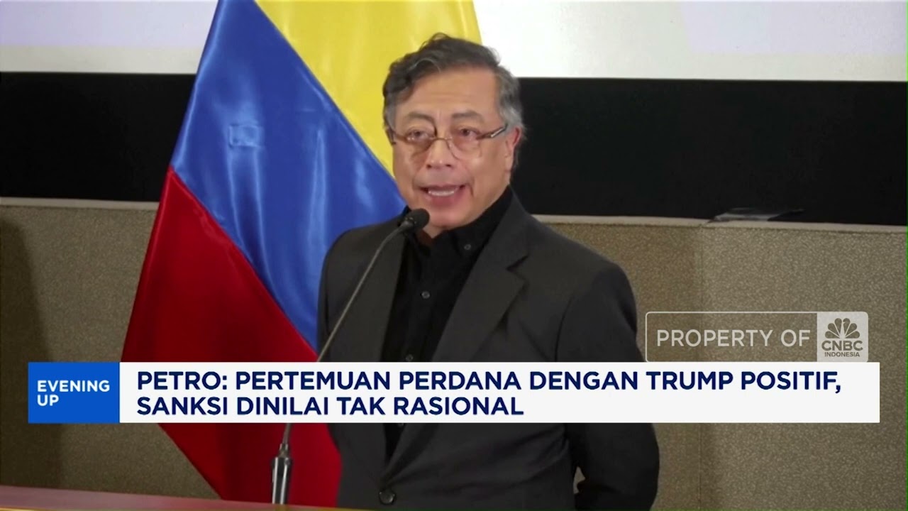 Petro: Pertemuan Perdana Dengan Trump Positif, Sanksi Dinilai Tak Rasional