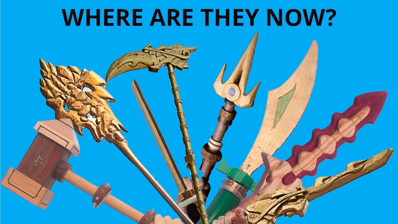 Where are the Ninjago Weapons Now???
