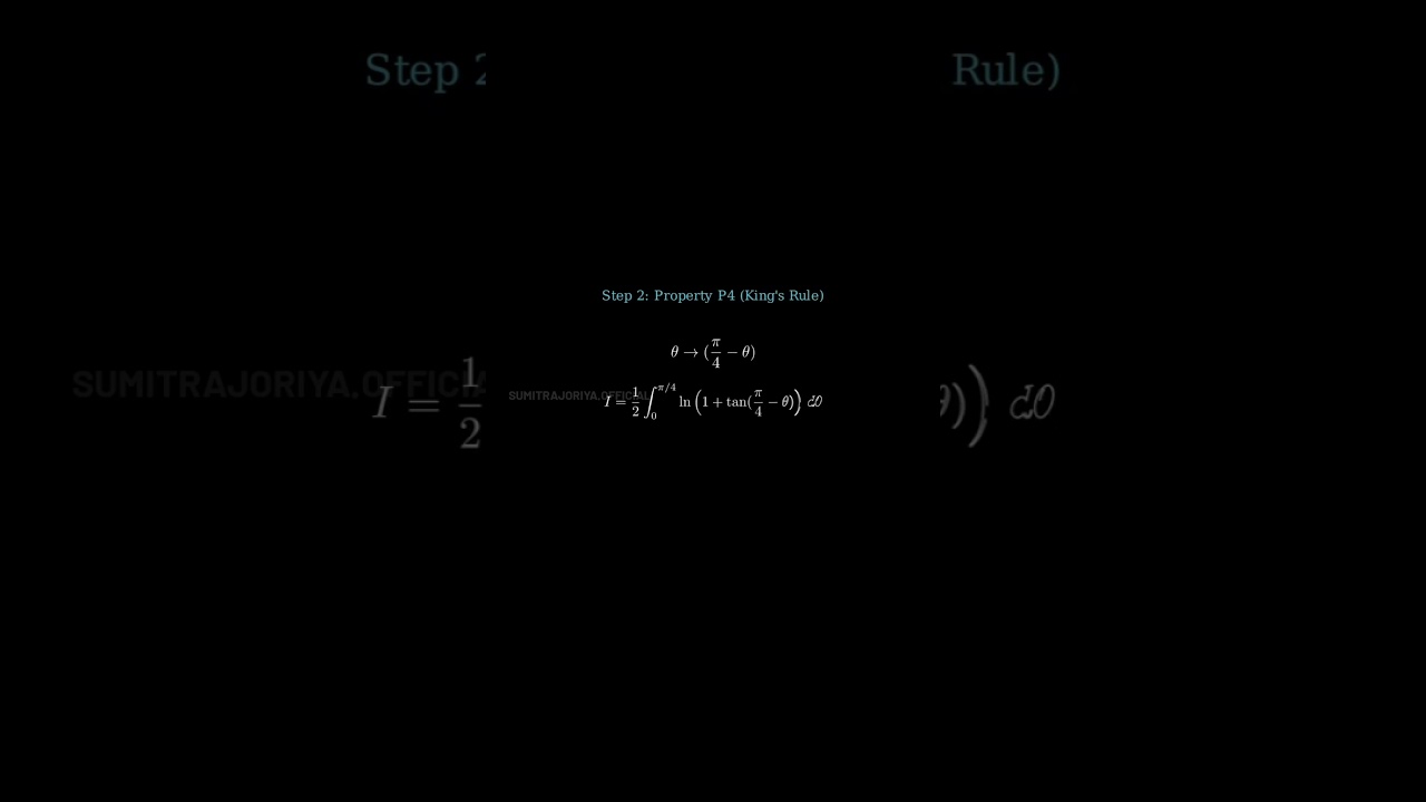 IIT JEE INTEGRATION QUESTION SOLVED 