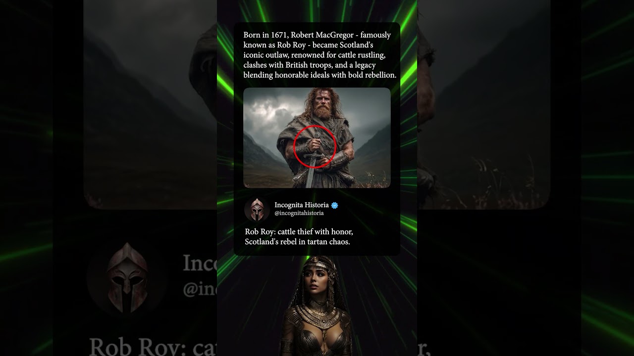 Rob Roy Scotland's Legendary Outlaw Who Defied the British! 🏴󠁧󠁢󠁳󠁣󠁴󠁿⚔️ Real Robin Hood Story �