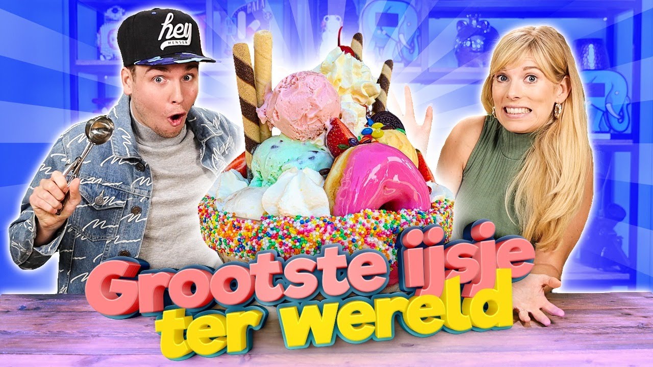 GROOTSTE IJSJE TER WERELD MAKEN!