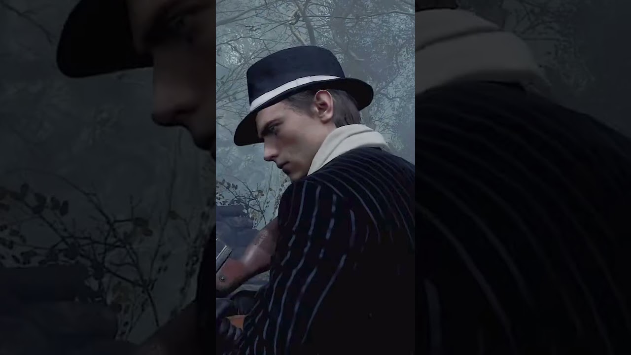 RESIDENT EVIL 4 REMAKE - MOB OUTFIT ANIMATION WITH CHICAGO TYPEWRITER #re4remake #shorts