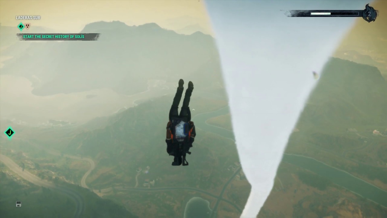 FLYING INTO A TORNADO - JUST CAUSE 4