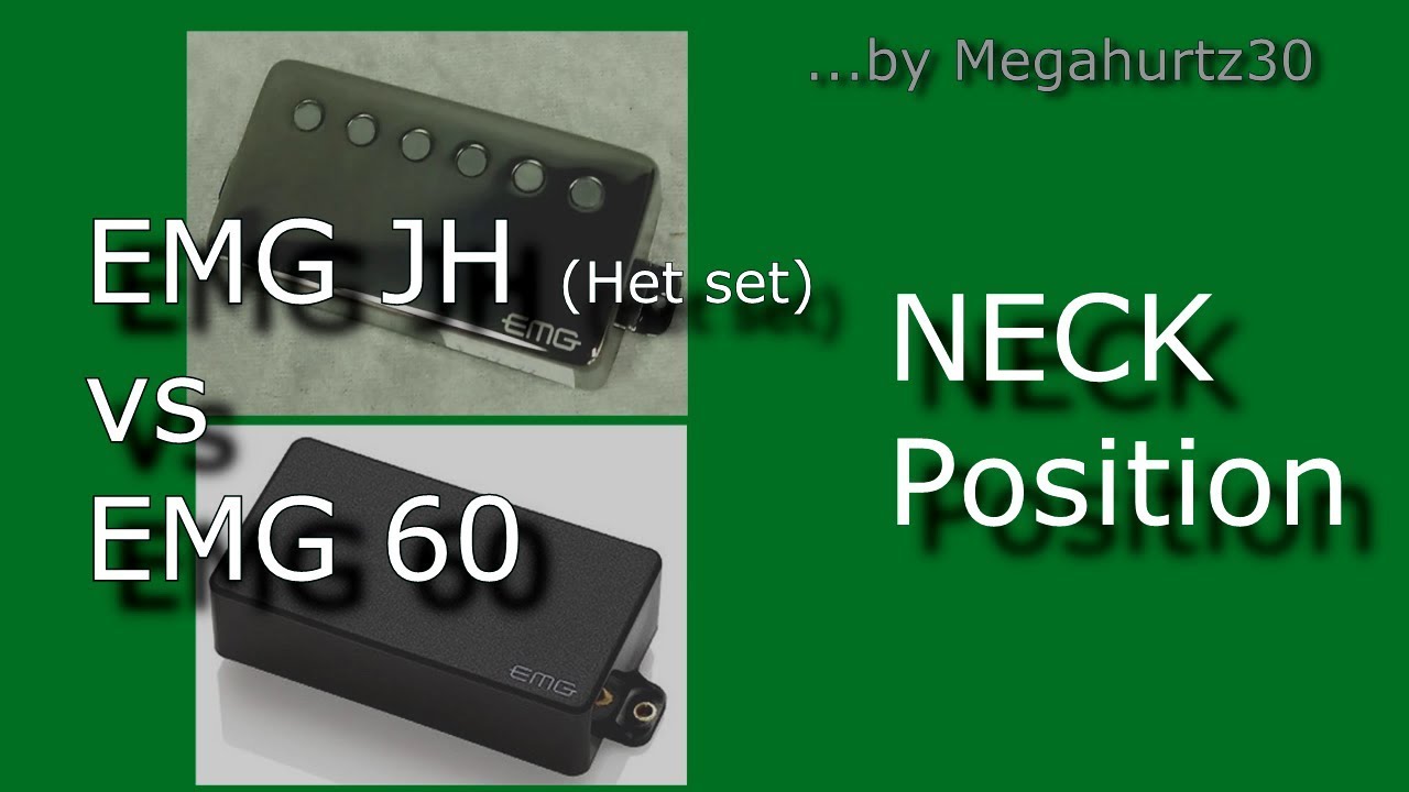 EMG JH (het set) vs EMG 60 - Neck Position