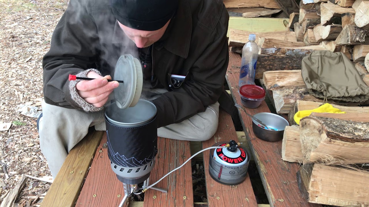 A closer look at the MSR Windburner Duo and cold weather canister stove use