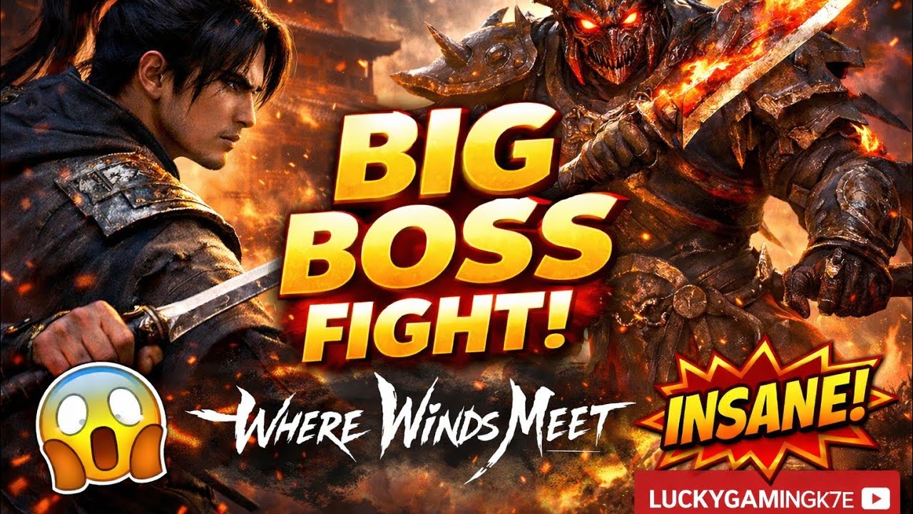 FIGHT WITH THE BIGBOSS WHERE WINDS MEET PART-4  #wherewindsmeet #wherewindsmeetgameplay #china 
