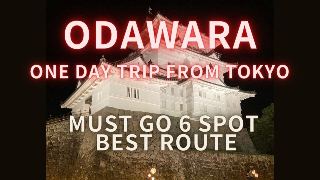 【Odawara】One Day Trip from Tokyo : Must-Go 6 Spot and  Best Course