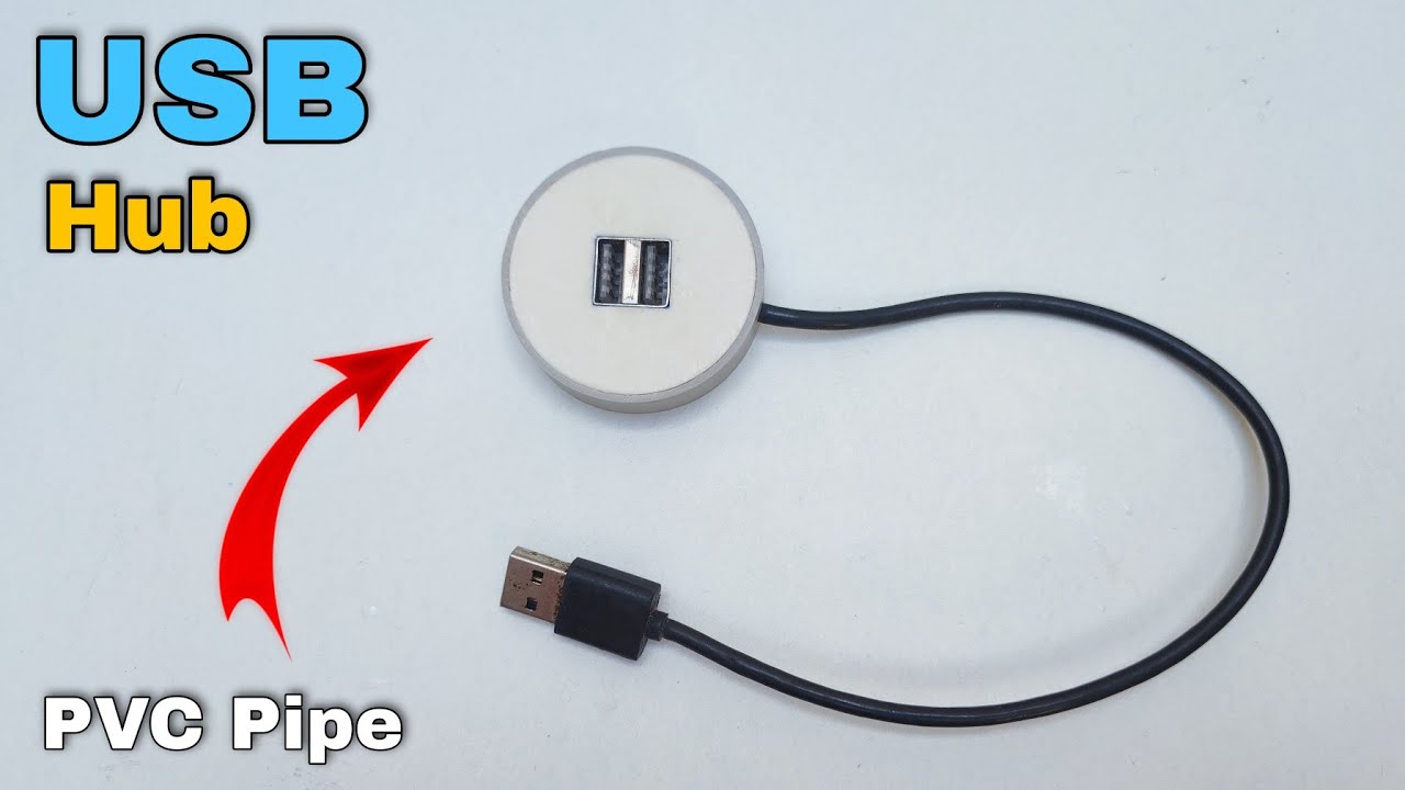How To Make USB Hub at Home | USB Port Kaise Banaye