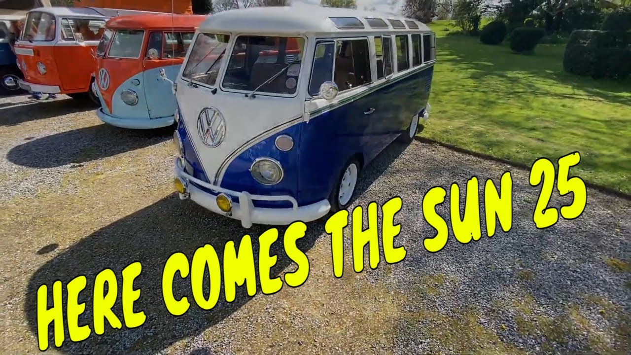 VW BUGS AND BUSES AT, HERE COMES THE SUN 25