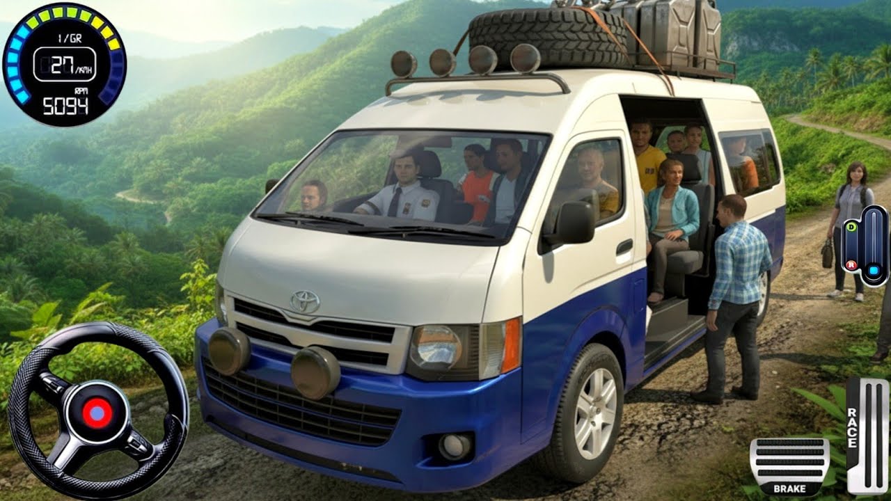 New Bus Simulator 2026 - Indian Passenger Transport Bus Offroad Driving - Bus Game Andriod Gameplay