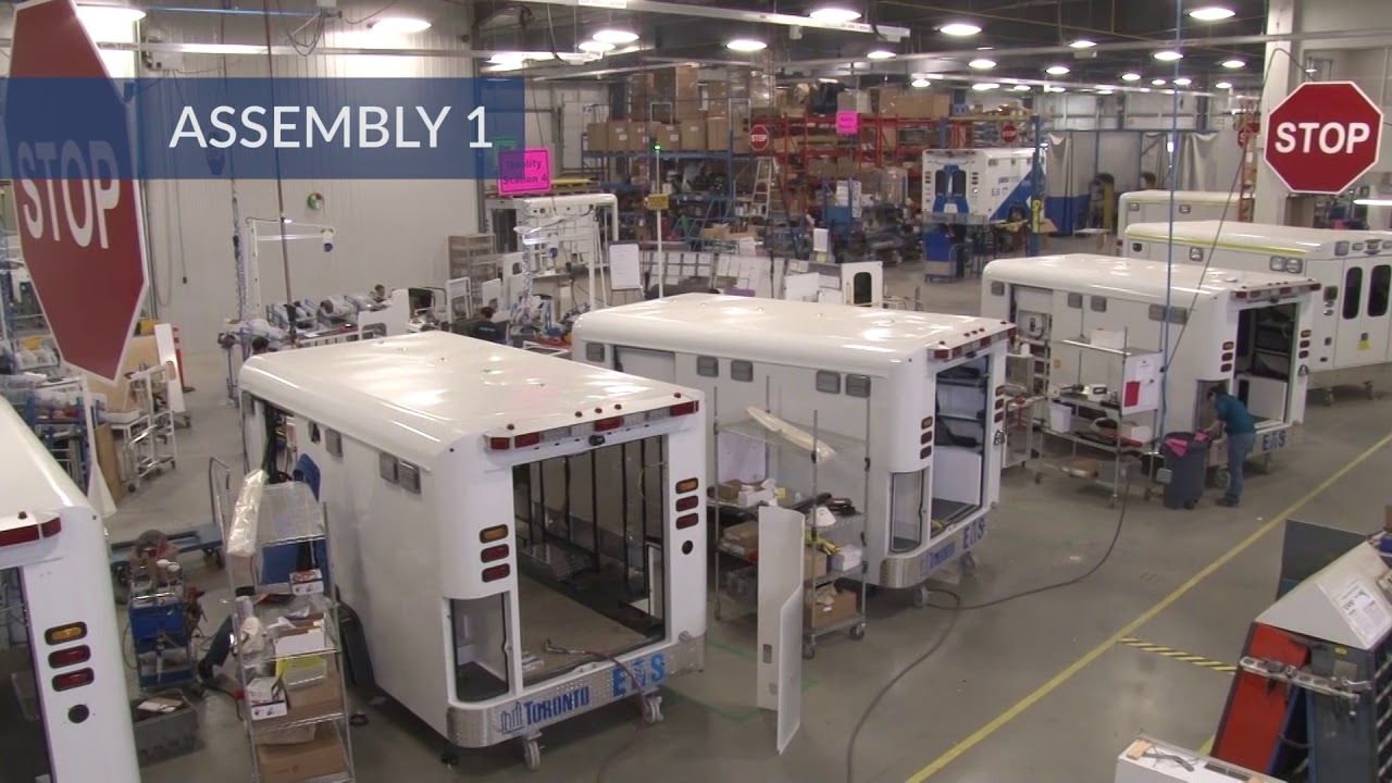 Crestline World Class Ambulance Manufacturing