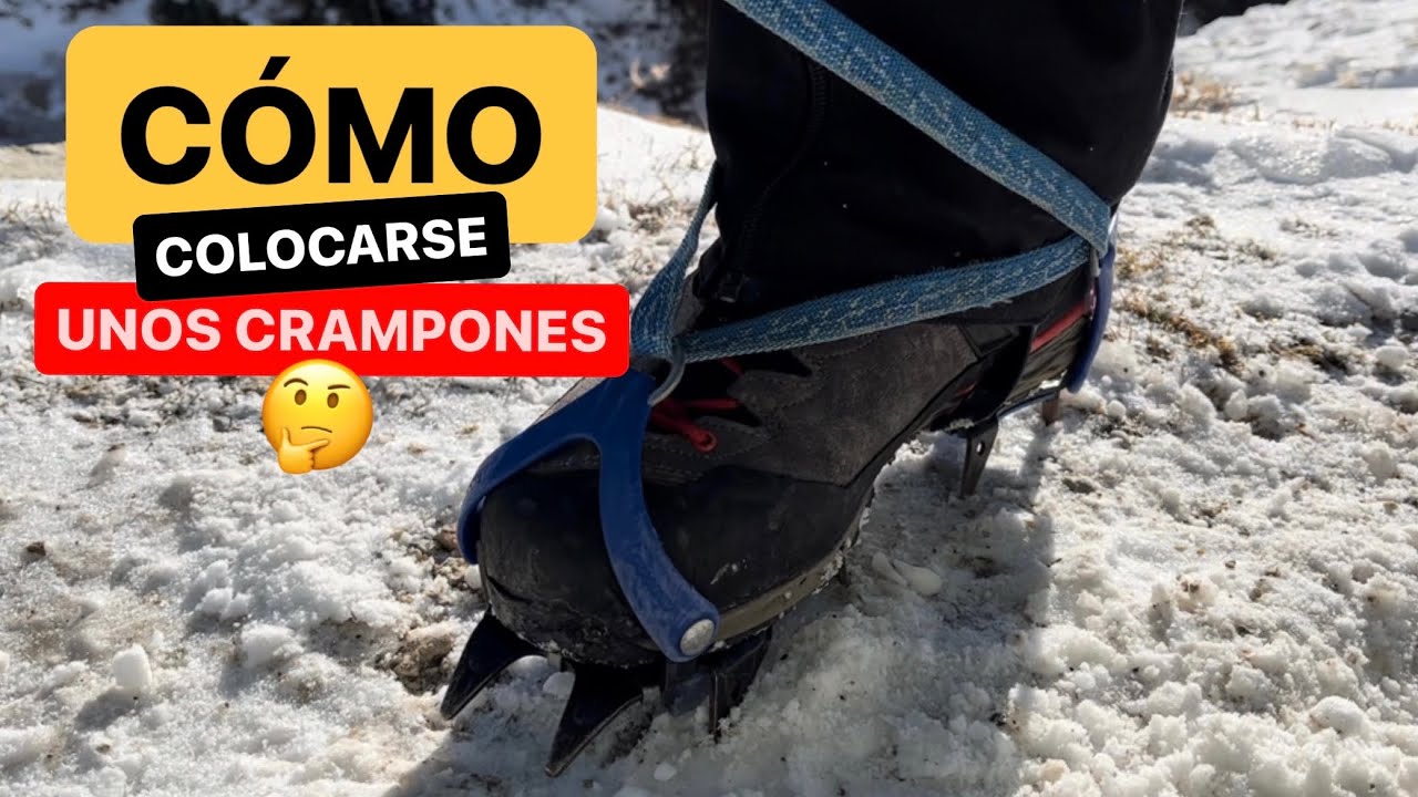 🎒Crampones de correas: cómo ponértelos sin errores