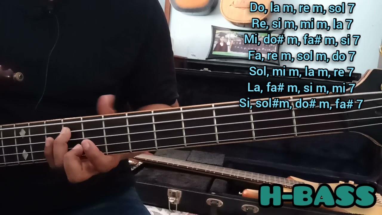 circulos en el bajo el&eacute;ctrico 4 y 5 cuerdas aprende f&aacute;cil como tocar los c&iacute;rculos tutorial clases