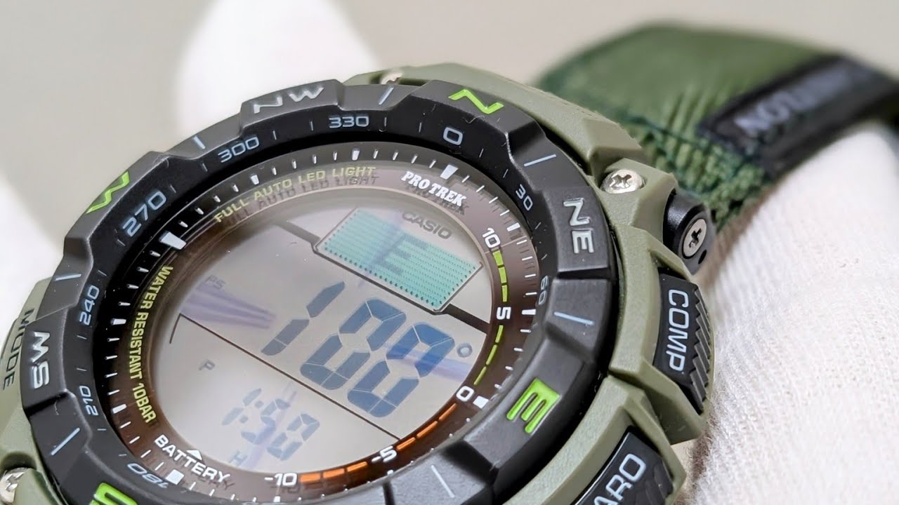 PRO TREK【PRG-340B-3JF / PRG-340L-5JF】プロトレック