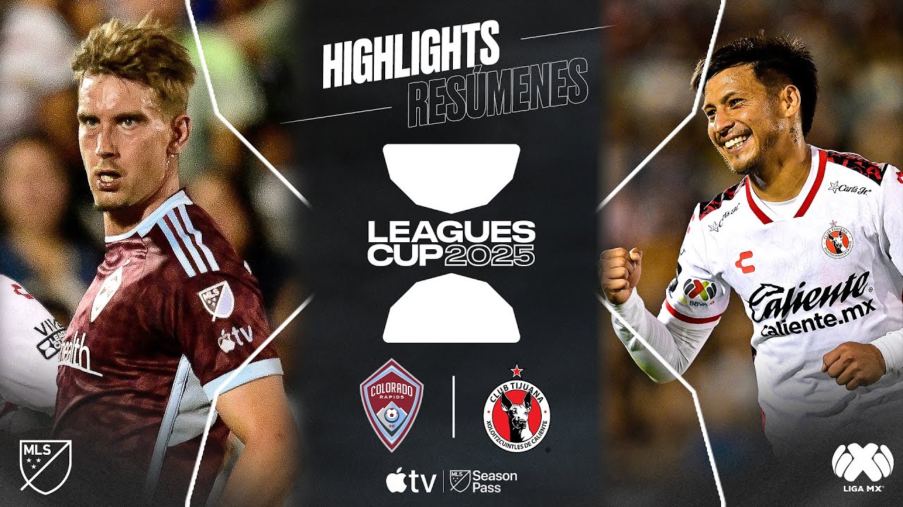 Colorado Rapids vs. Club Tijuana | Leagues Cup | Full Match Highlights