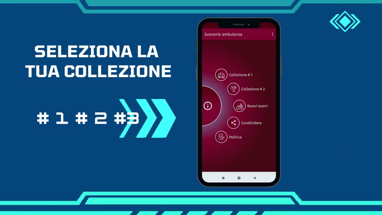 App Suonerie ambulanza ITA