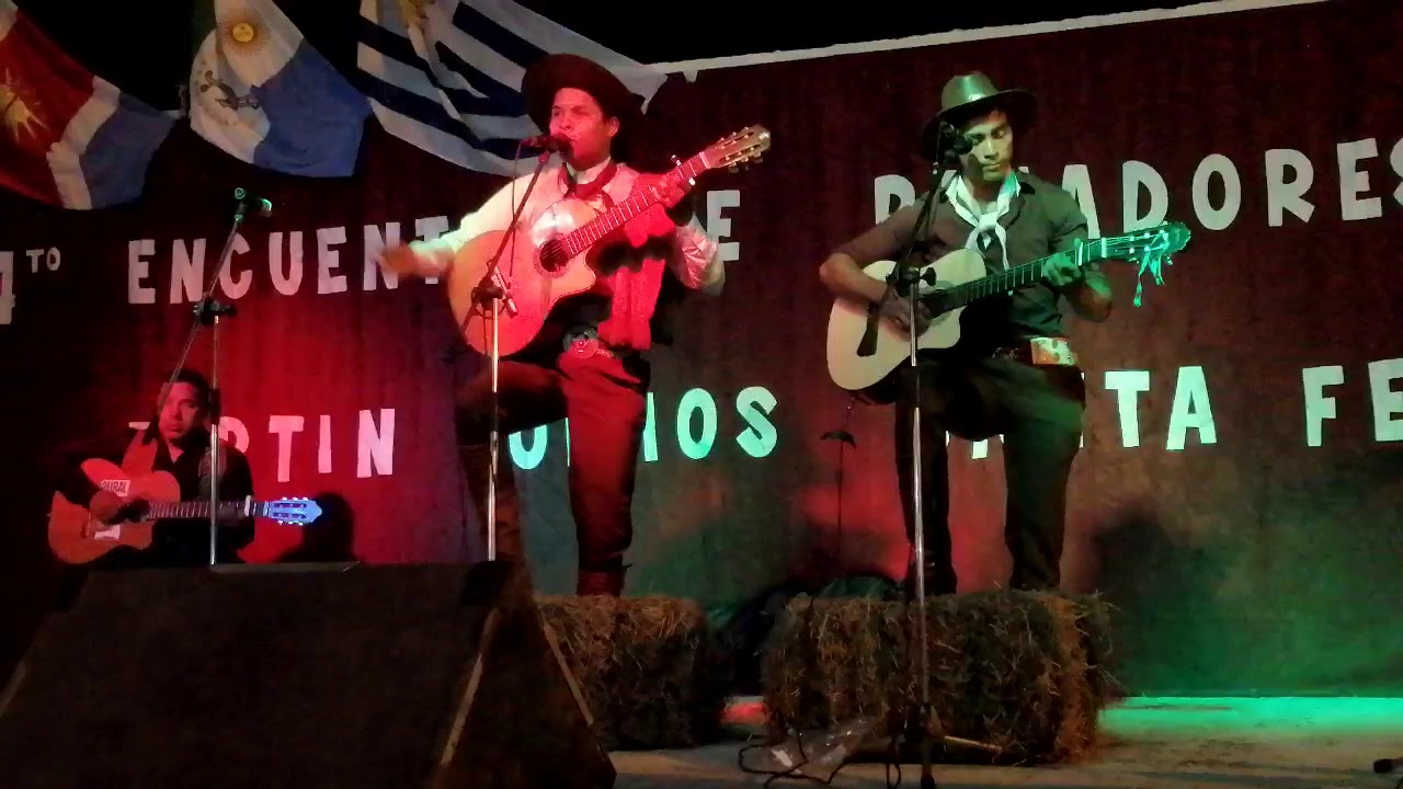 Payada entre Francisco Ojeda y Guillermo Torres en el 4º Encuentro int. de Payadores 16.11.19