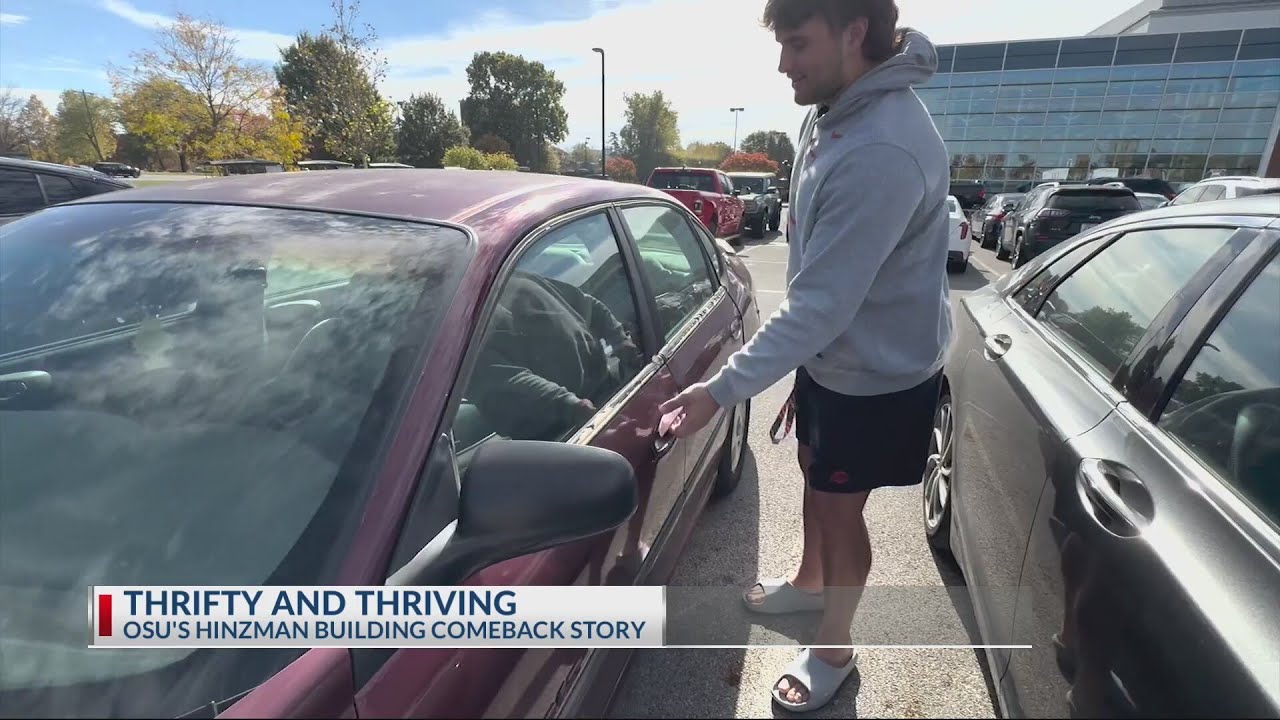 Thrifty and thriving: Ohio State center Carson Hinzman building comeback story