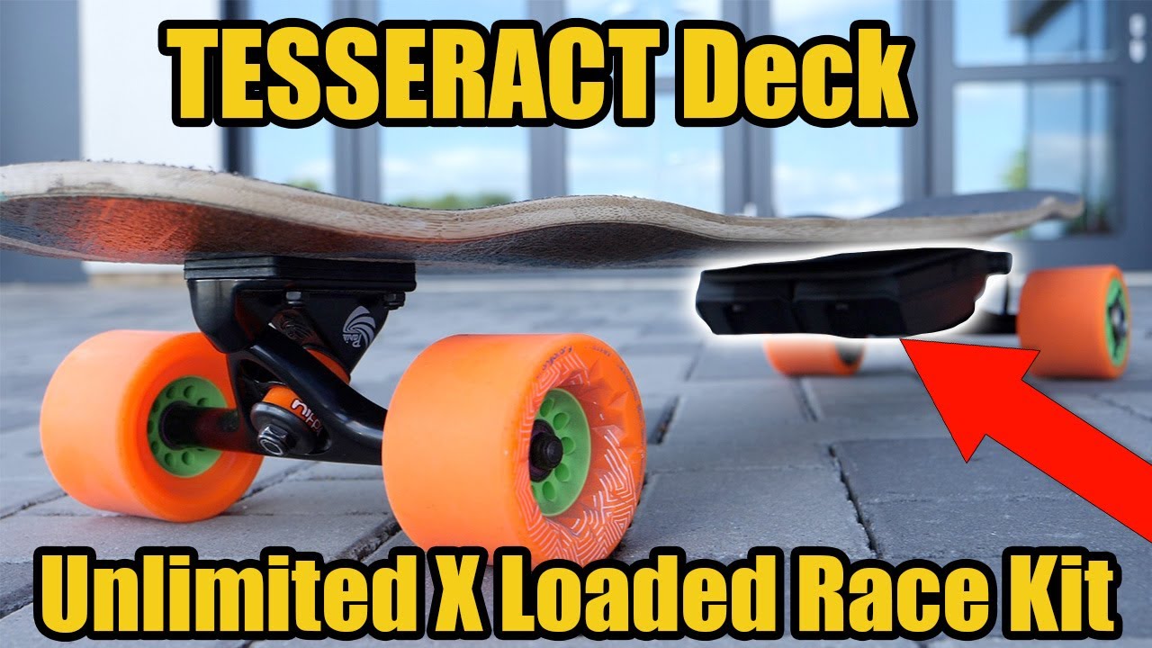 TESSERACT Deck with Unlimited X Loaded Race Kit - first impressions