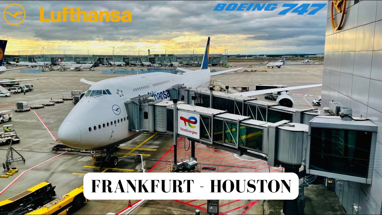 QUEEN OF THE SKIES | Lufthansa (Economy) | Boeing 747-8 | Frankfurt (FRA) - Houston (IAH)