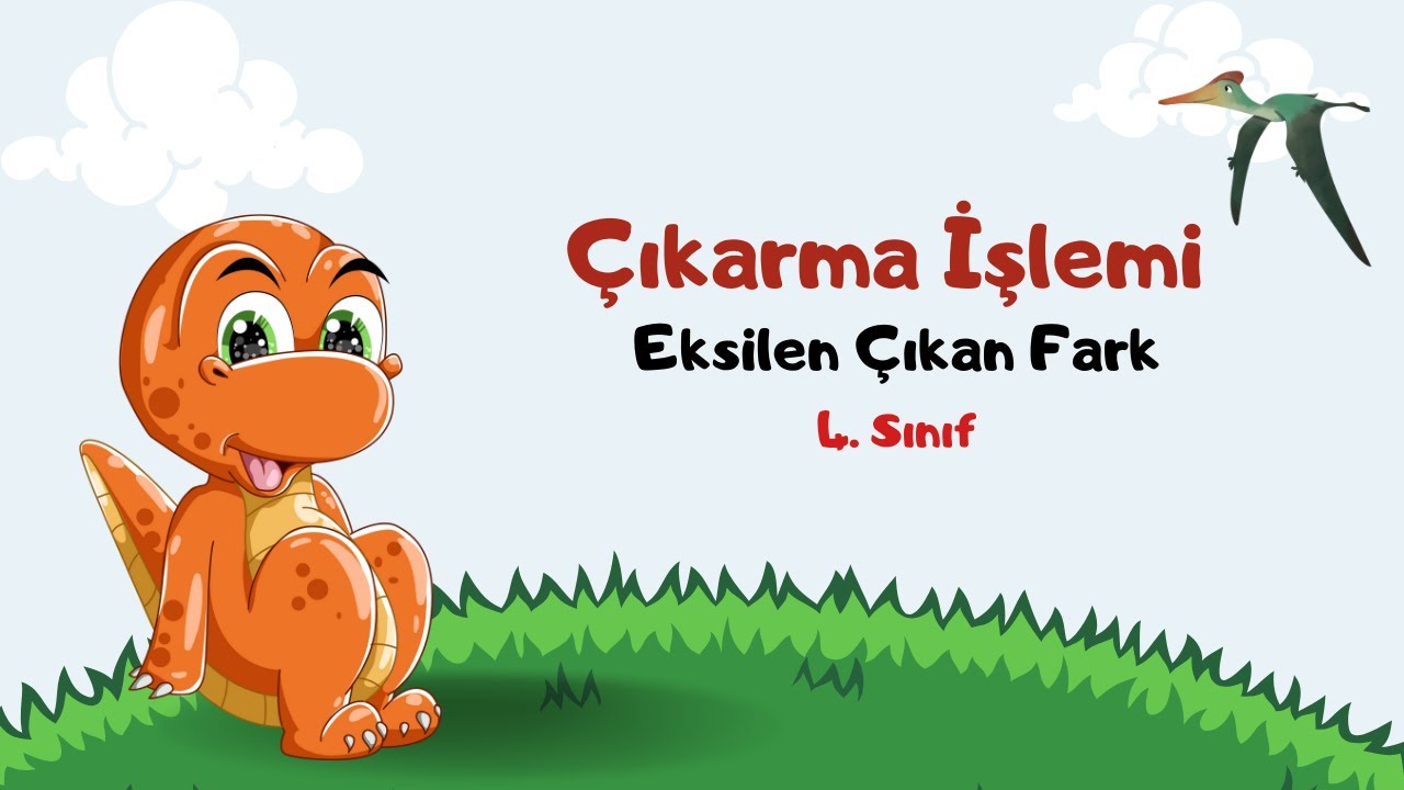 Çıkarma İşlemi Eksilen çıkan fark Soruları #matematik #çıkarmaişlemi