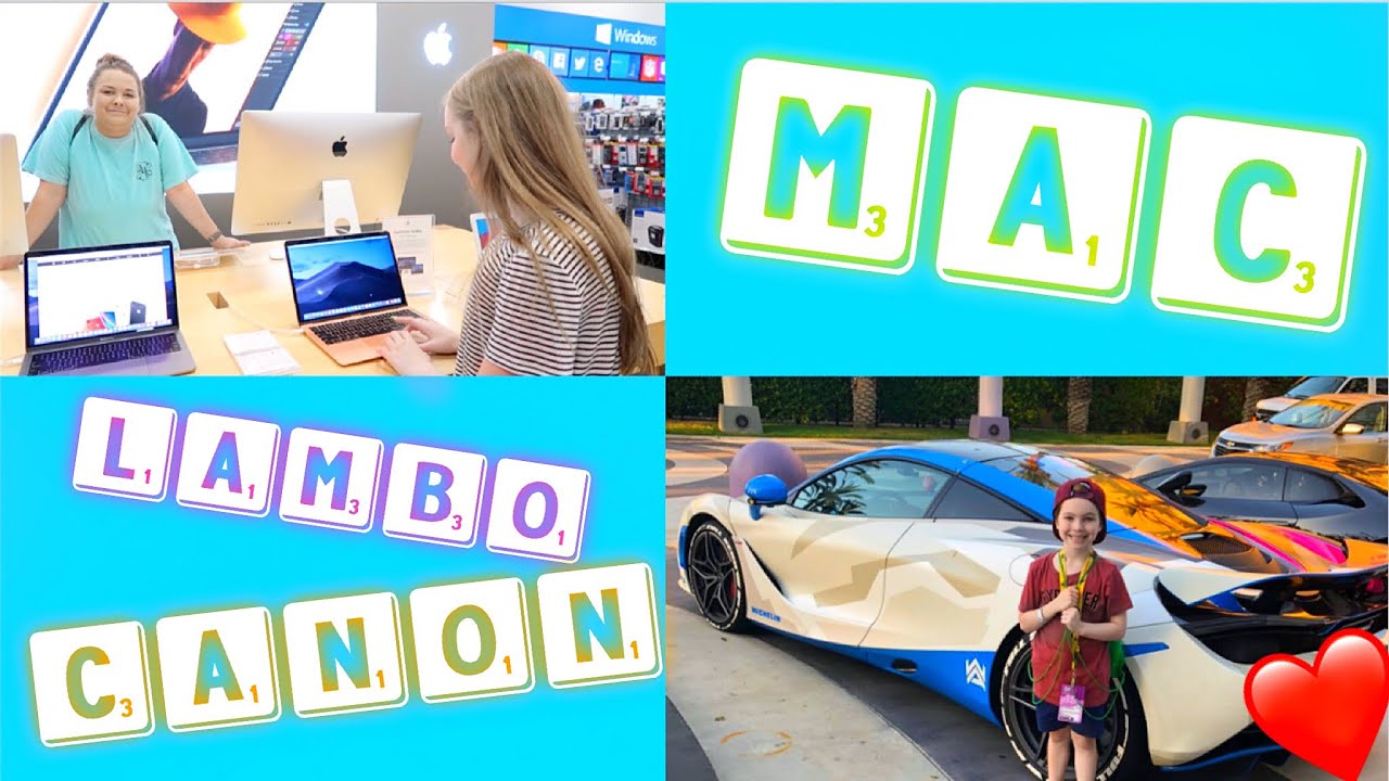 I'LL BUY WHATEVER YOU CAN SPELL CHALLENGE! | Family 5 Vlogs