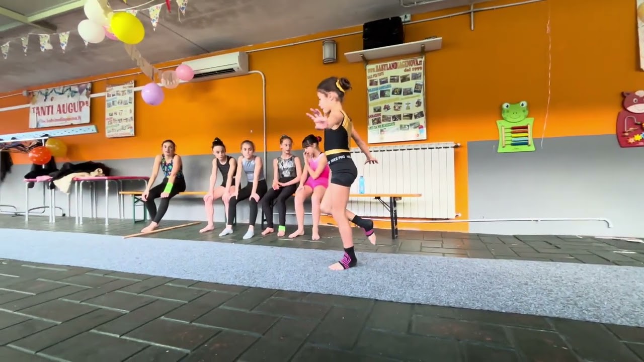 SALTO IN LUNGO CHALLENGE 💥✨ #ginnastica #ginnasticaartistica 