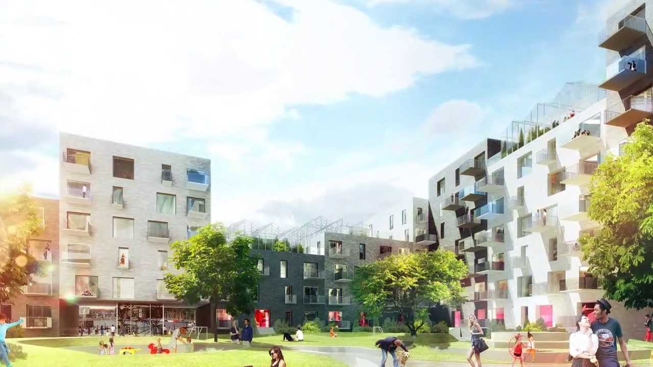 Havnehusene - 13.200 m² boligbebyggelse på Aarhus Havn