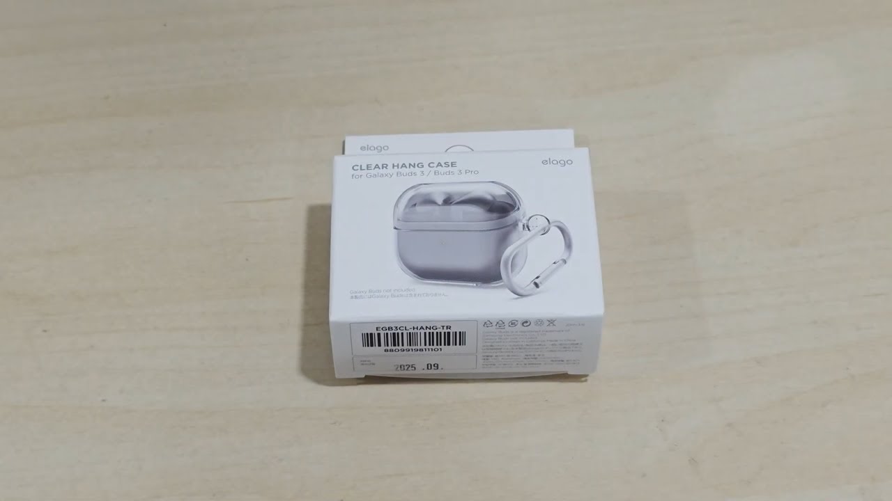 elago Clear Hang Case for Galaxy Buds3 Pro (Unboxing & First Look)