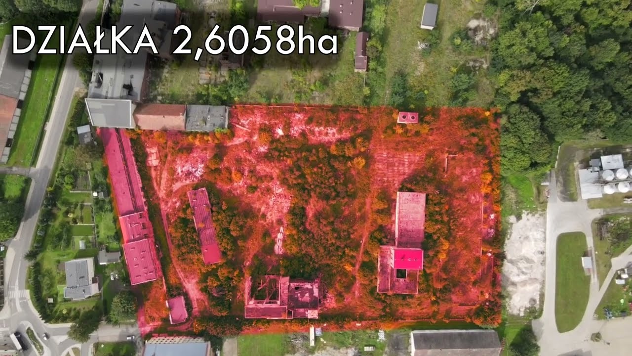 Działka mieszkaniowo-produkcyjno-usługowa w Goświnowicach (gmina Nysa), 2,6058ha