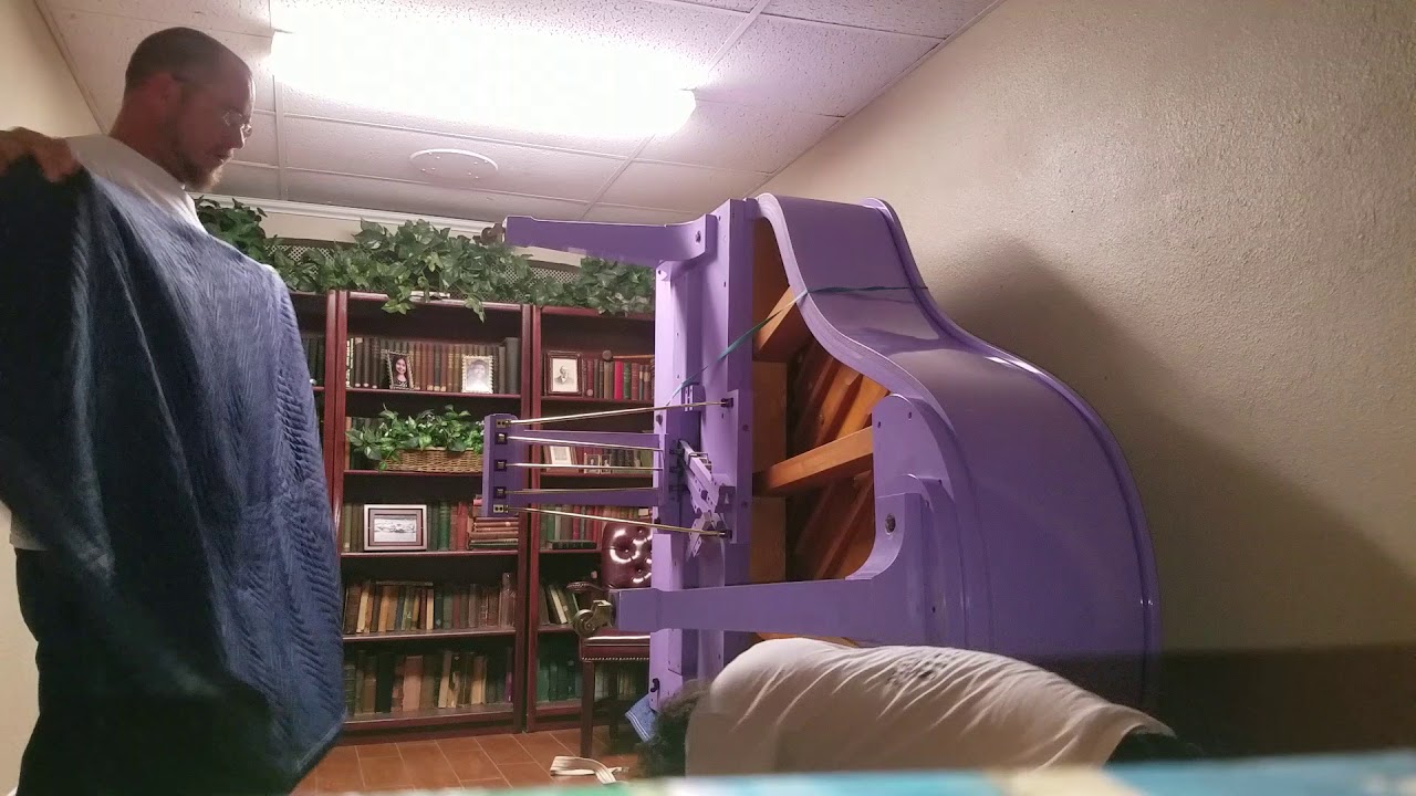 How to set up a baby grand by Piano Relocators DFW