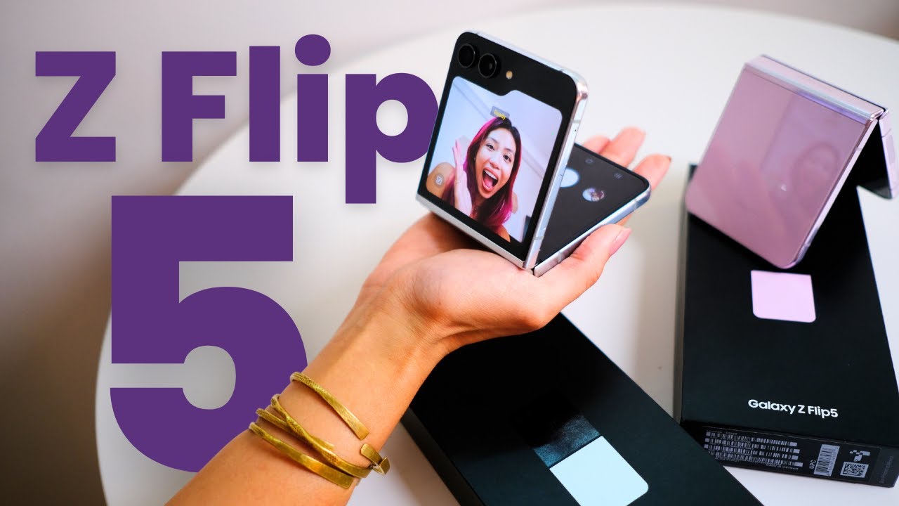 Обзор камеры Samsung Z Flip 5, настройка, распаковка + СРАВНЕНИЕ ТЕЛЕФОНОВ-РАСКЛАДЫШЕЙ!
