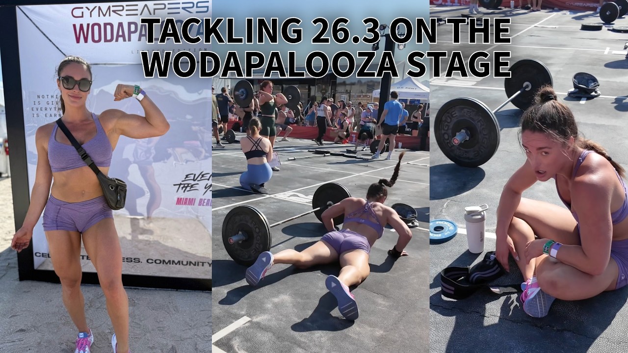 МОЙ ДЕБЮТ В КРОССФИТЕ на Wodapalooza Miami