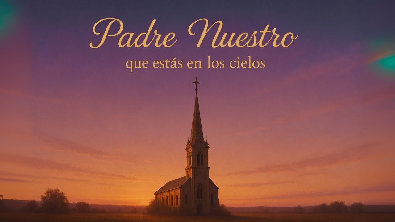 Padre nuestro que estás en los cielos, santificado sea tu nombre.