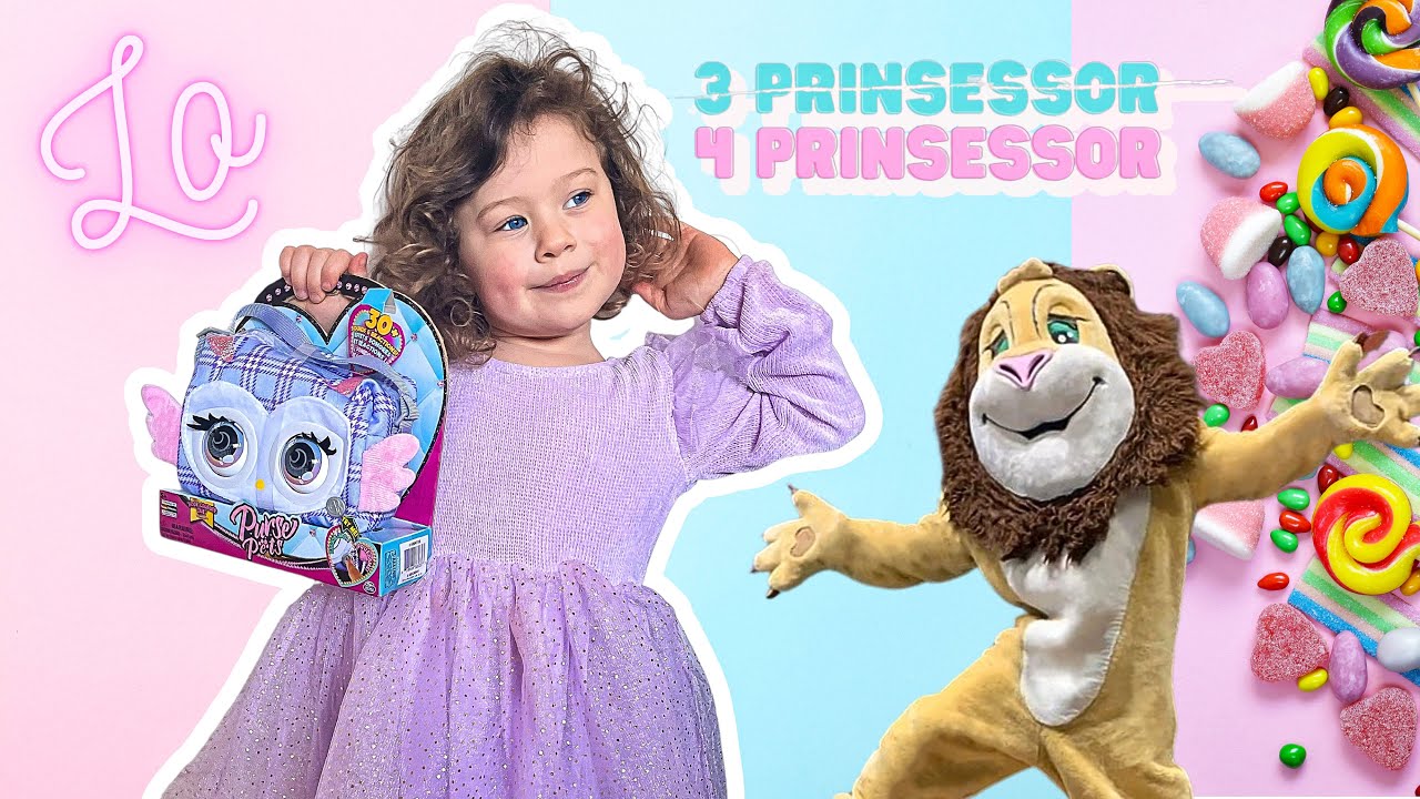 Lo 4&aring;r 🍭 Leos kalas - 3prinsessor VLOGG 💕🦁