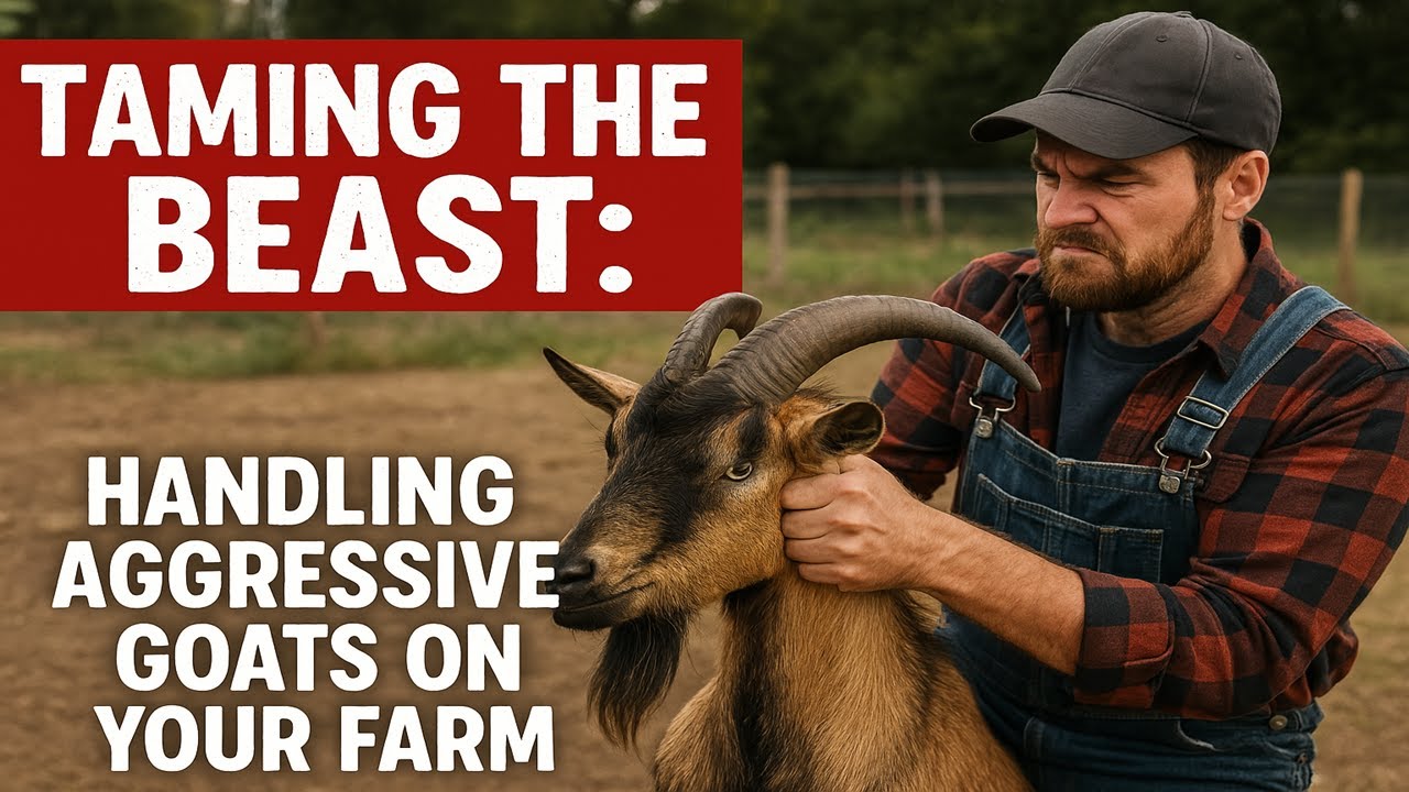 Taming the Beast: Handling Aggressive Goats on Your Farm