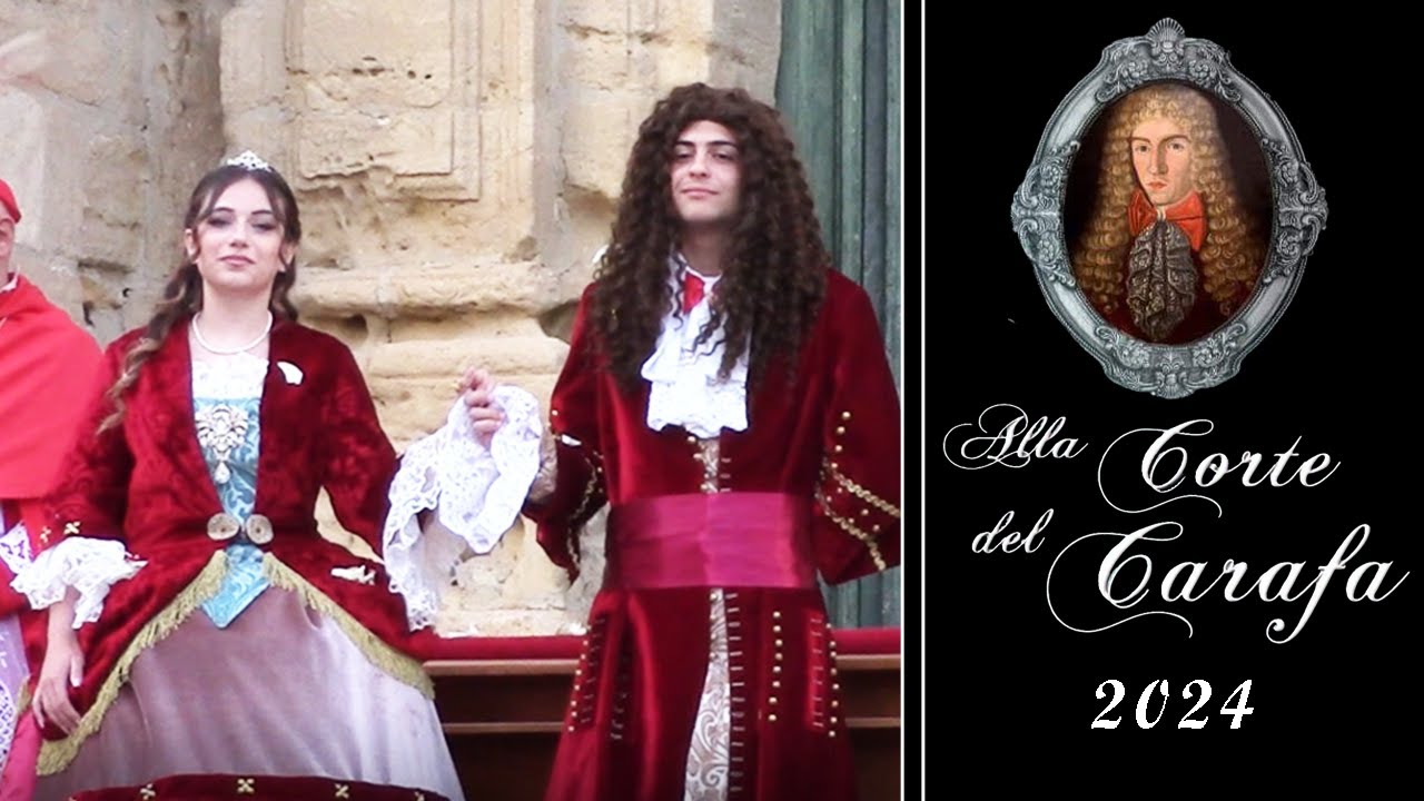 Mazzarino, corteo storico Carlo Maria Carafa 2024, il matrimonio