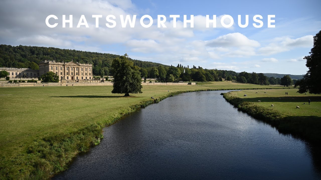 Chatsworth House Peak District England | location for film Pride and Prejudice