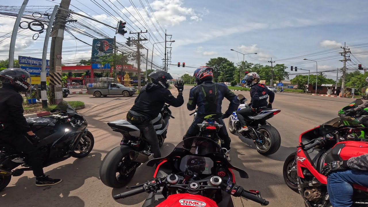 S1000RR ออกทริปทับลาน-วังน้ำเขียว EP.2ตึงๆเดือดๆ หัวเสมอแก๊งปีศาจ😈