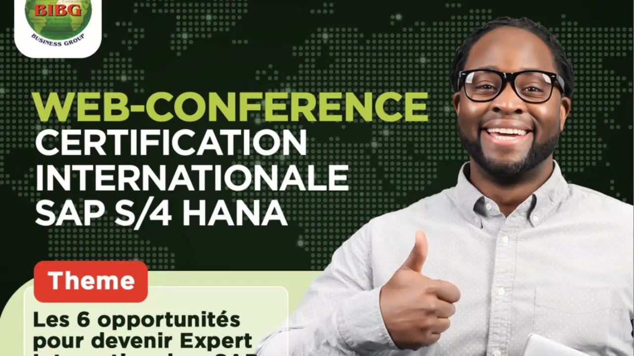 Synthèse de la Web-Conférence sur les 6 Opportunités pour devenir Expert International en SAP