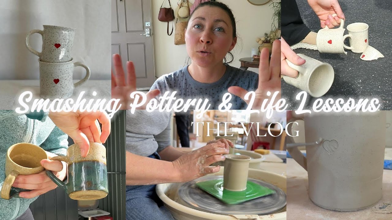Smashing Pottery & Life Lessons on The Vlog