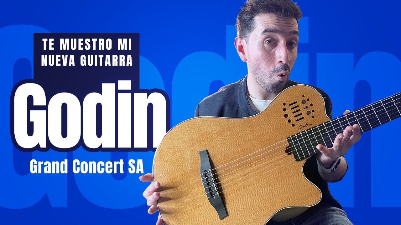 Les muestro mi nueva guitarra! 🤯 Godin Multiac Grand Concert SA Natural HG (Primeras Impresiones)